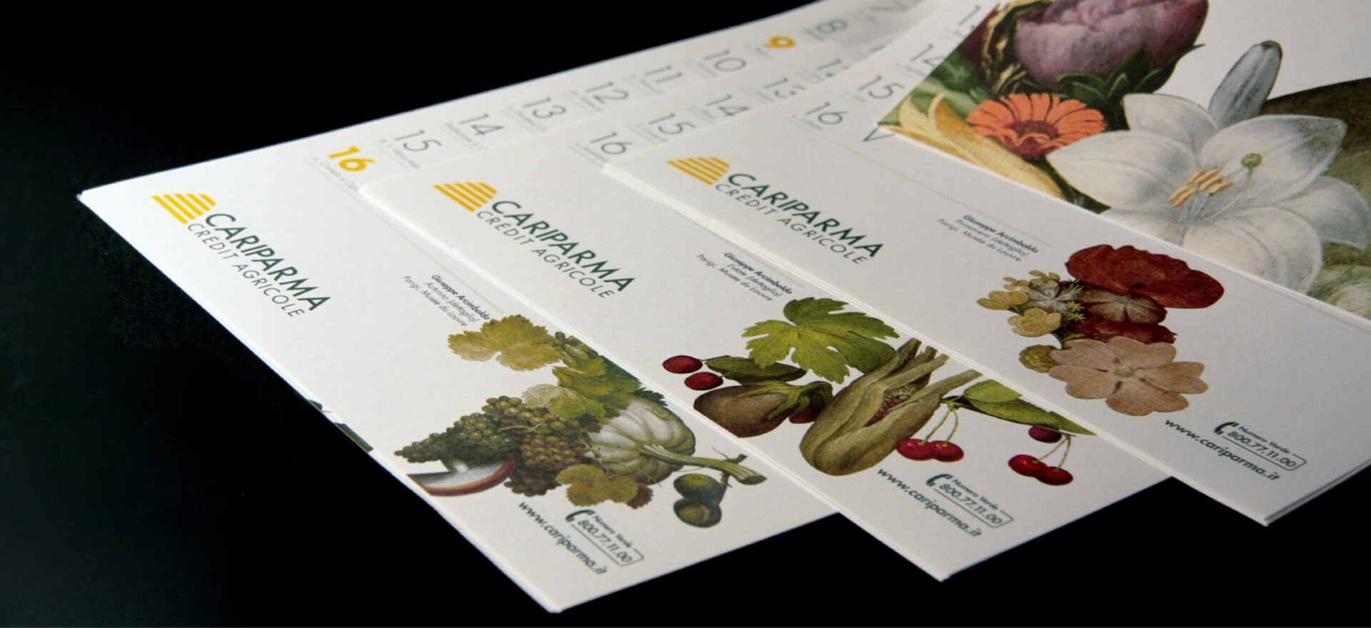 Calendars | Graphic Design | Branding | Cariparma | Mario Trimarchi Design | Fragile