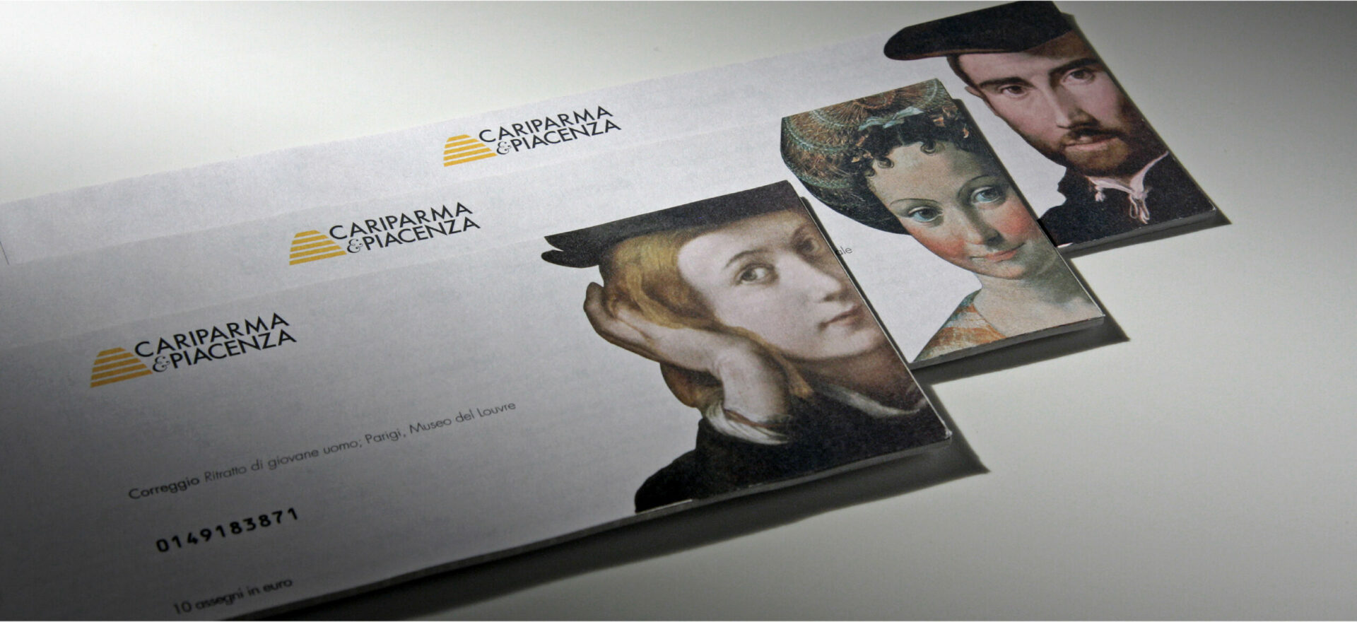 Checks | Graphic Design | Branding | Cariparma | Mario Trimarchi Design | Fragile