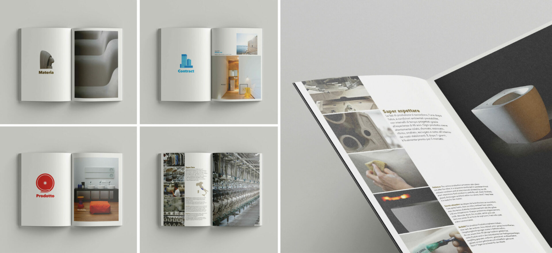 Company Profile | Graphic Design | Catalogues | Ceramica Flaminia | Mario Trimarchi Design | Fragile