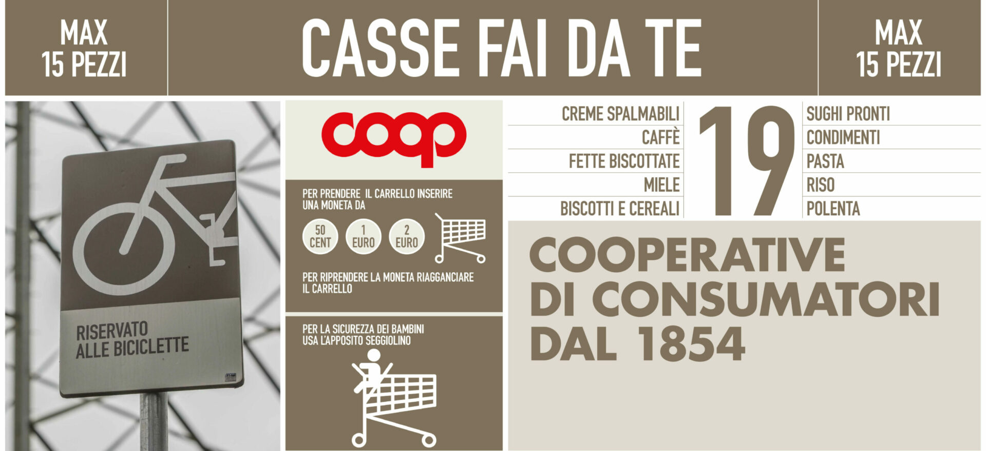 Infographics | Graphic & Interior Design | Branding | Coop Italia| Mario Trimarchi Design | Fragile