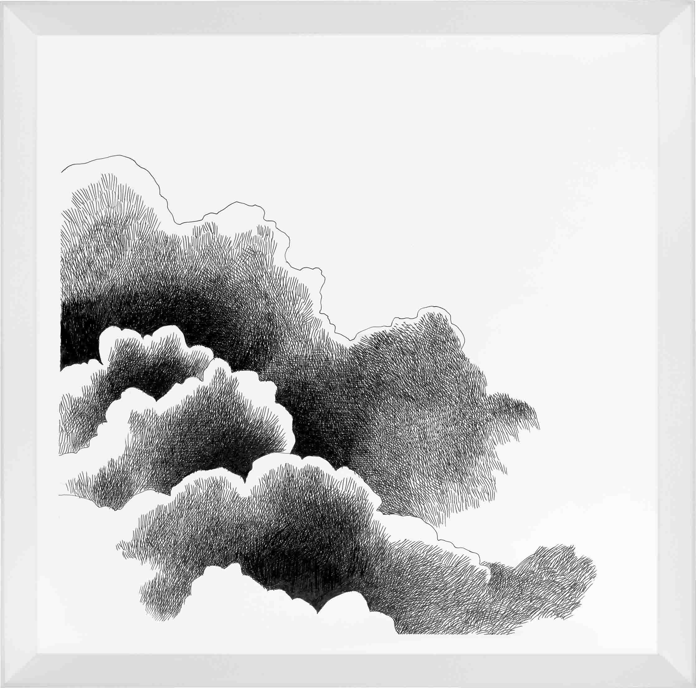 Drawings-Nuvole come Preghiere-Cielo Cupo-Mario-Trimarchi-Design-cornice