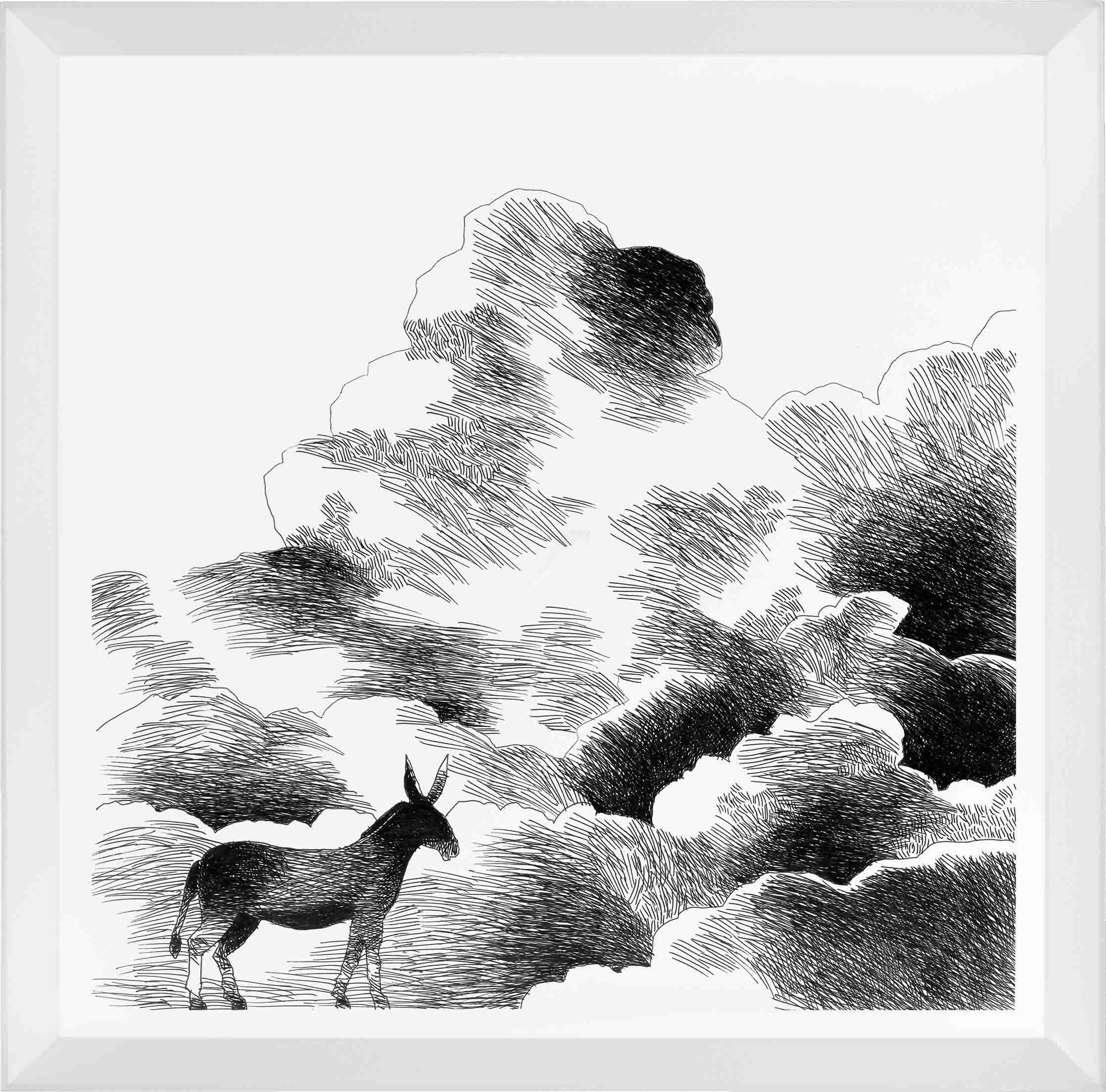 Drawings-Nuvole come Preghiere-Cielo immobile-Mario-Trimarchi-Design-cornice