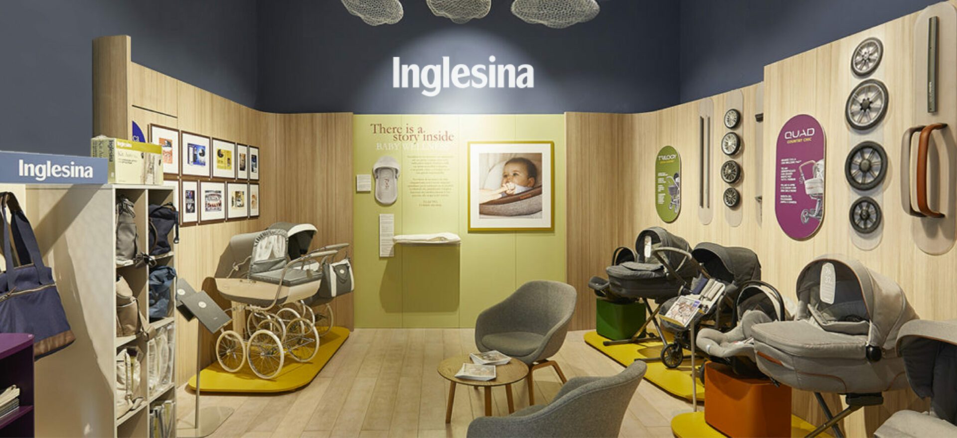 Retail | Exhibition Design | Branding | Inglesina | Mario Trimarchi Design | Fragile