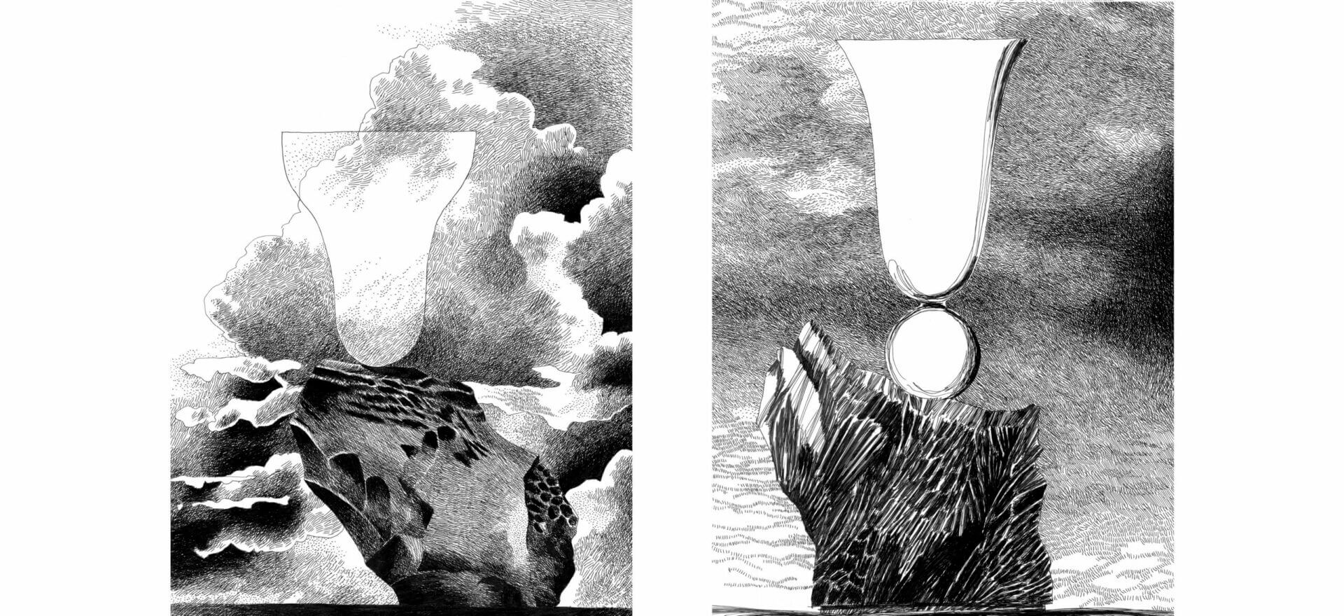 Mario-Trimarchi-Design-Close-To-The-Edge-Drawing-Ink-On-Paper-Artwork-2026