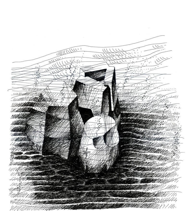 Mario-Trimarchi-Design-Tempo-Della-Festa-Drawing-Ink-On-Paper-Artwork-01-2026