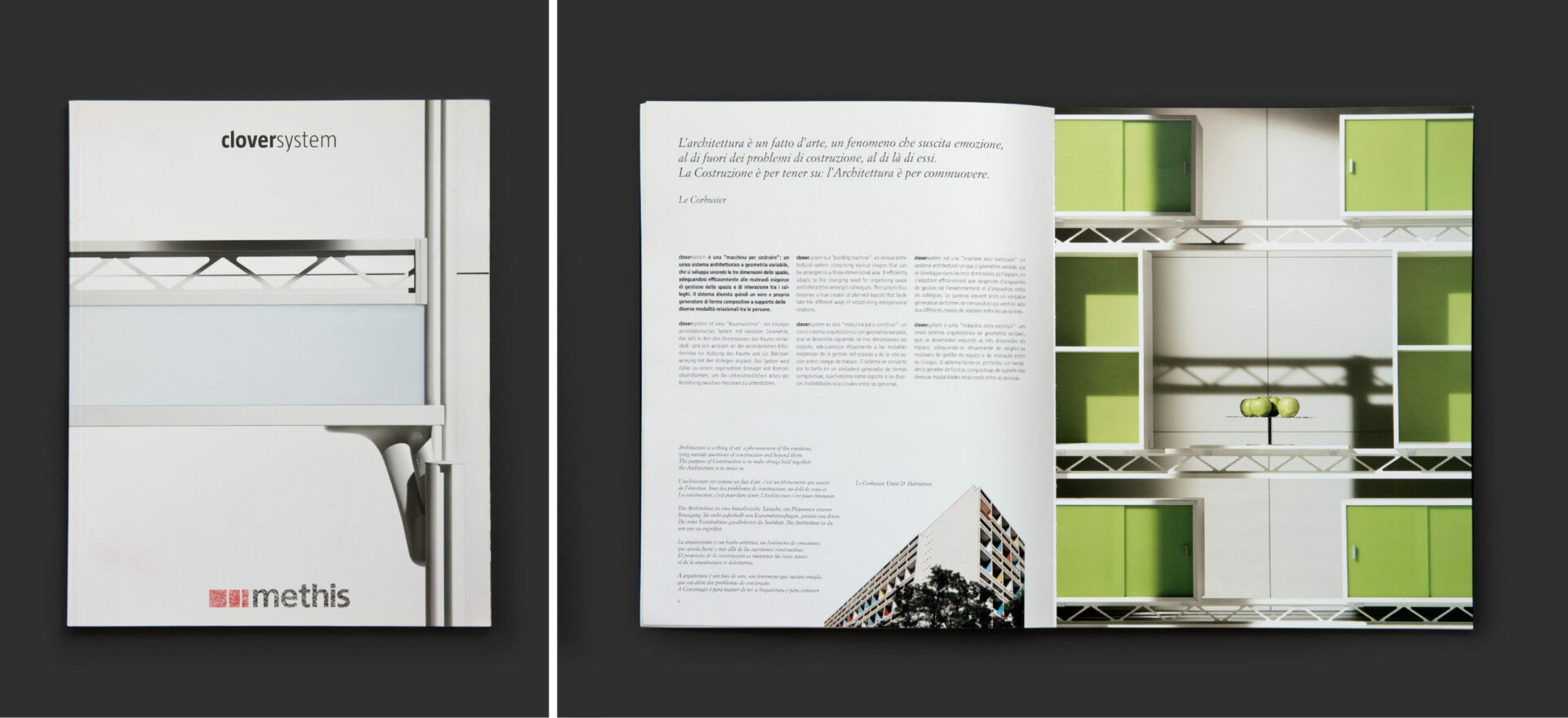 Clover System Catalogue | Graphic Design | Branding | Methis | Mario Trimarchi Design | Fragile