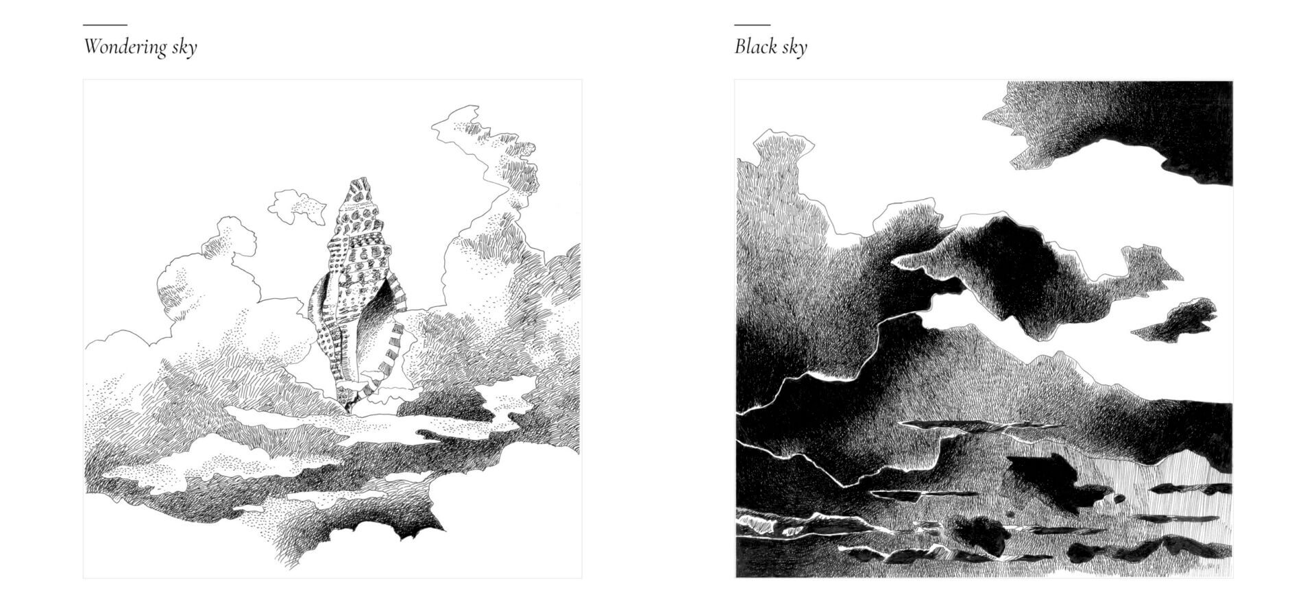 Nuvole Come Preghiere drawings