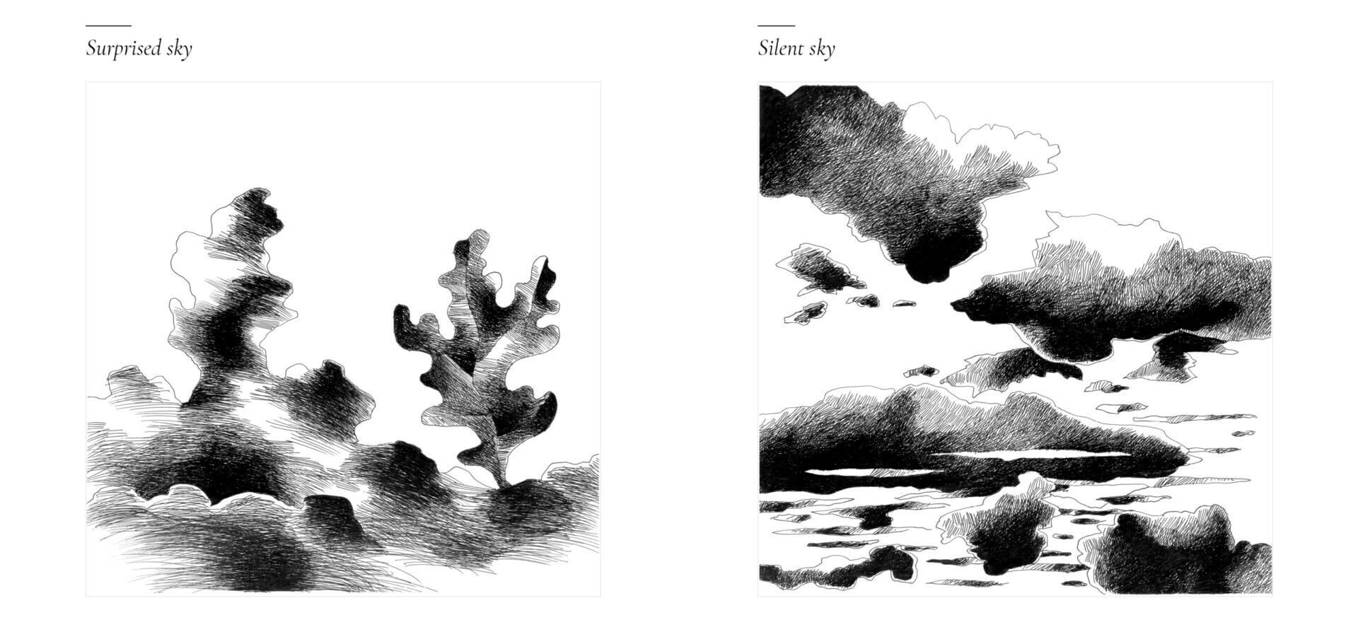 Nuvole Come Preghiere drawings