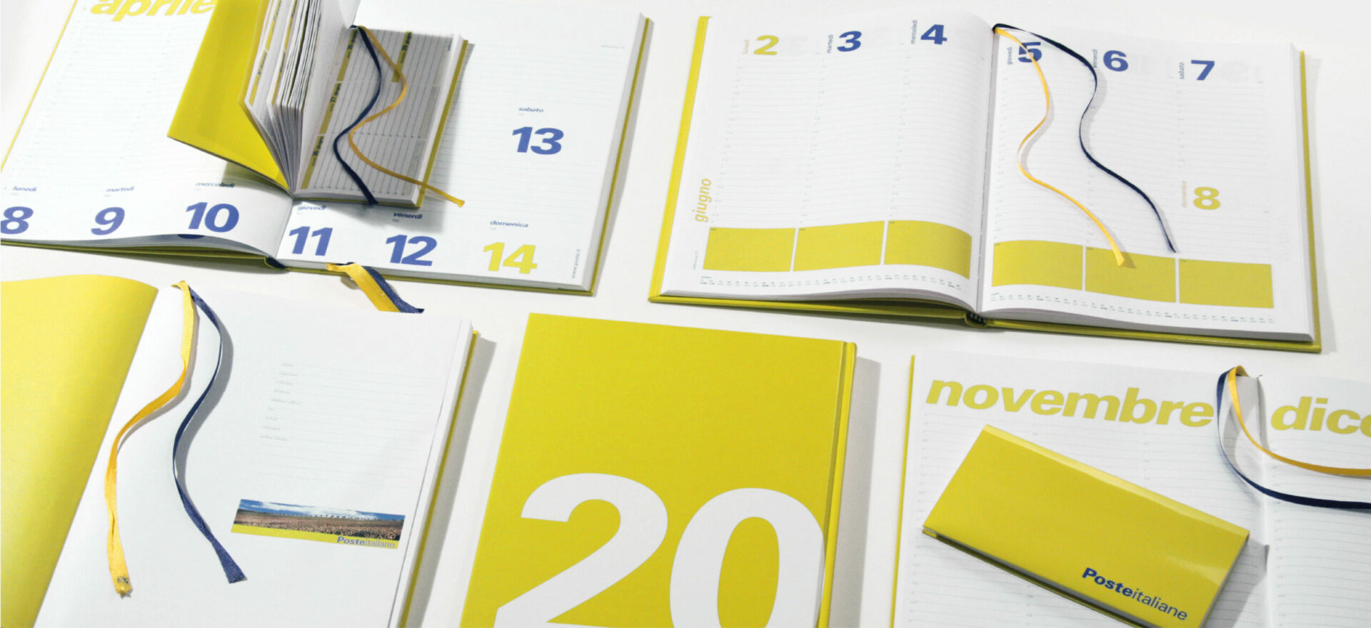 Calendars | Graphic Design | Branding | Poste Italiane | Mario Trimarchi Design | Fragile