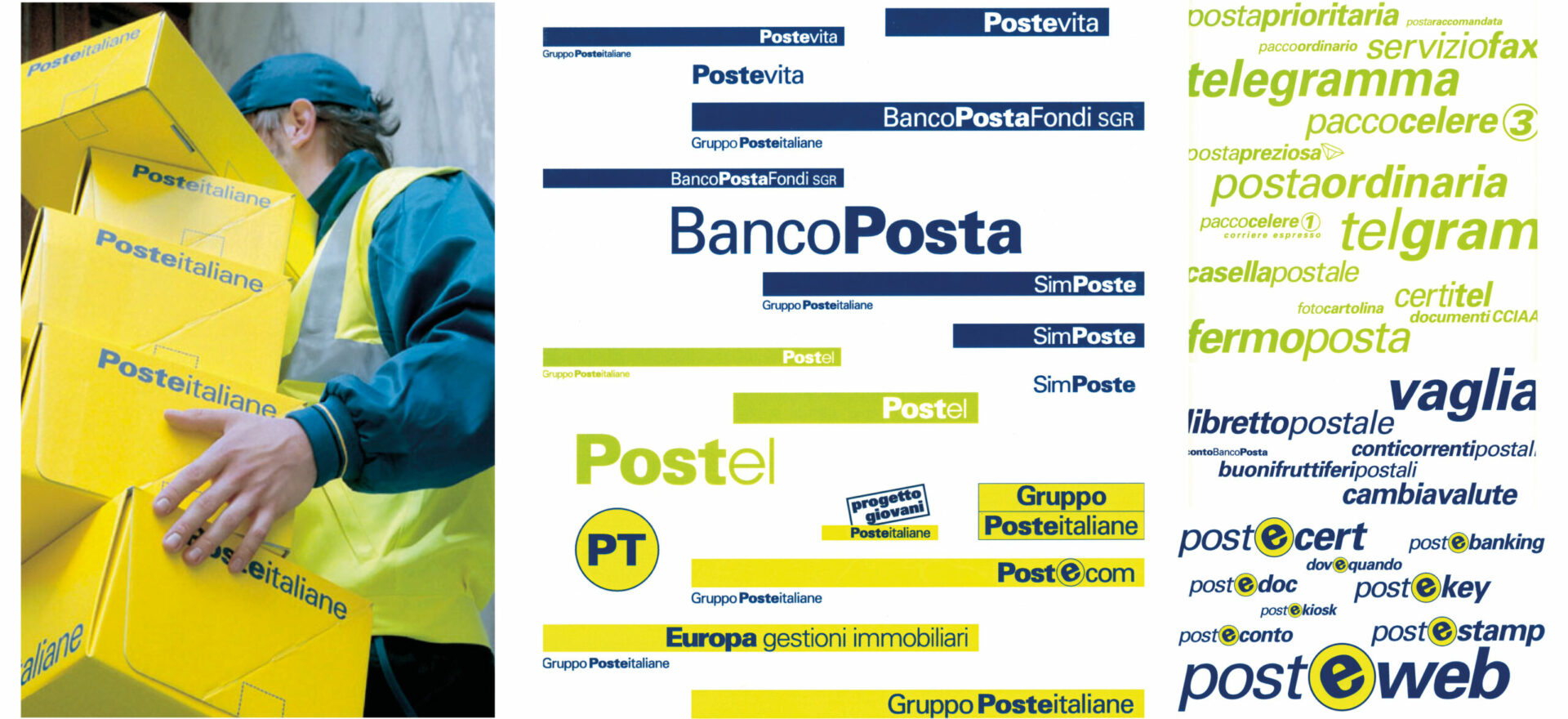 Logo | Graphic Design | Branding | Poste Italiane | Mario Trimarchi Design | Fragile