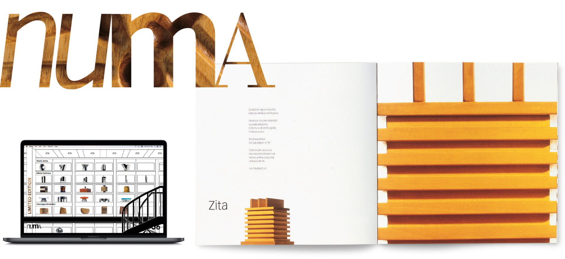 Numa Website | Art Direction | Graphic Design | Serafino Zani | Mario Trimarchi Design | Fragile