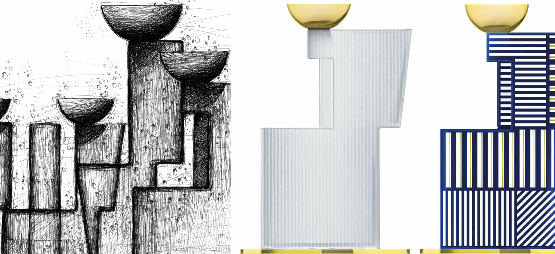 Water-Tanks-Pasabahce-Mario-Trimarchi-Design-Vases-Collection-Drawing-2026 Water Tanks Pasabahce